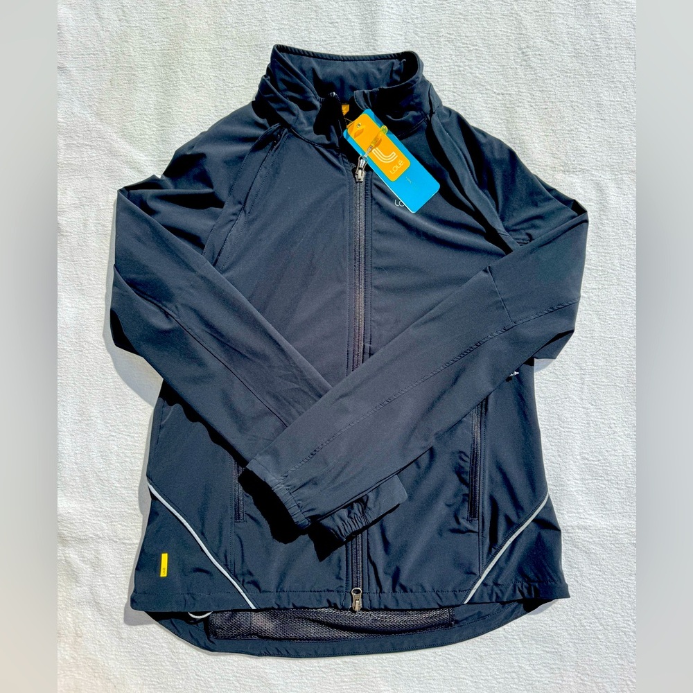 NWT Lole Women’s Glowing Black Zip-Up Jacket M